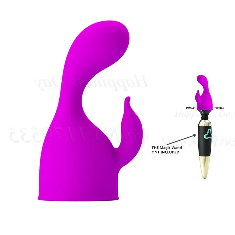G-spot Клитор колпачки для стимуляции вибратора Волшебная палочка вложения