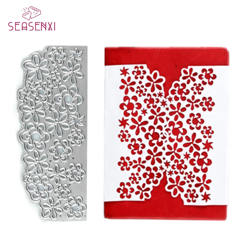 Новинка 2018 года. Стильные трафареты с цветочной кружевной рамкой. Трафареты для