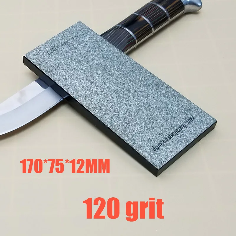 120grit 80-3000 сильная Рекомендуемая Алмазная точилка для ножей Система заточки камня Алмазный точильный камень кухонные инструменты для ножей - Цвет: 120grit