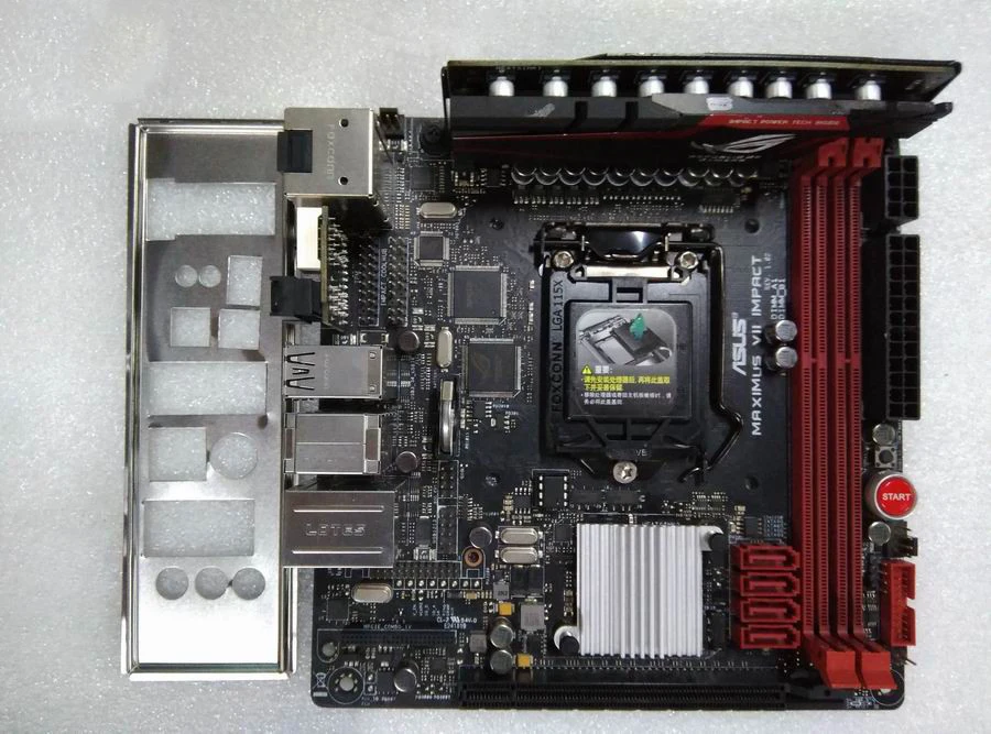 MAXIMUS VII IMPACT Z97 плеер M7I мини пластина 17X17 Б/у 90% новая