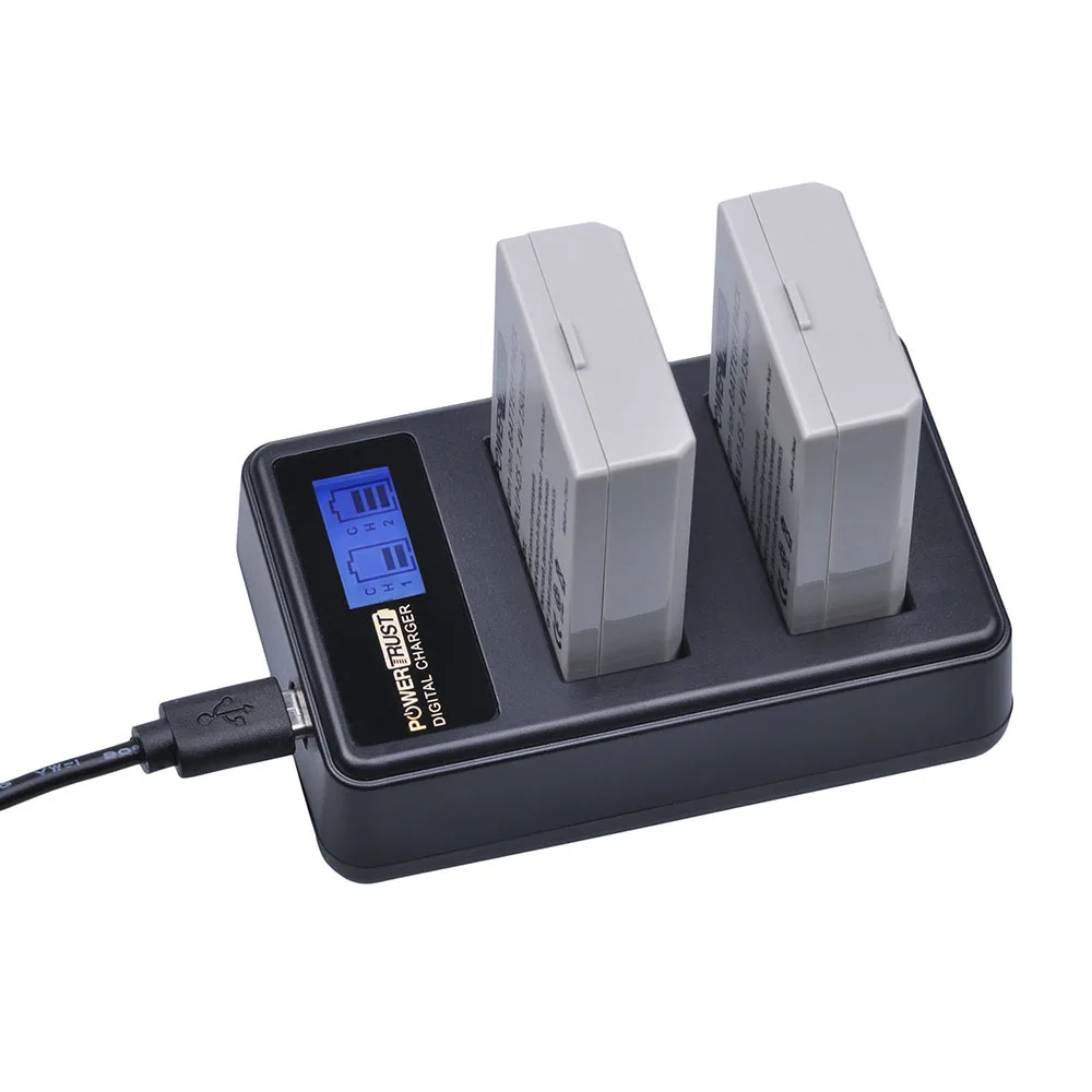 4 шт. 1500 мАч LP E5 LPE5 батарея + ЖК дисплей двойной USB зарядное устройство для Canon EOS 450D