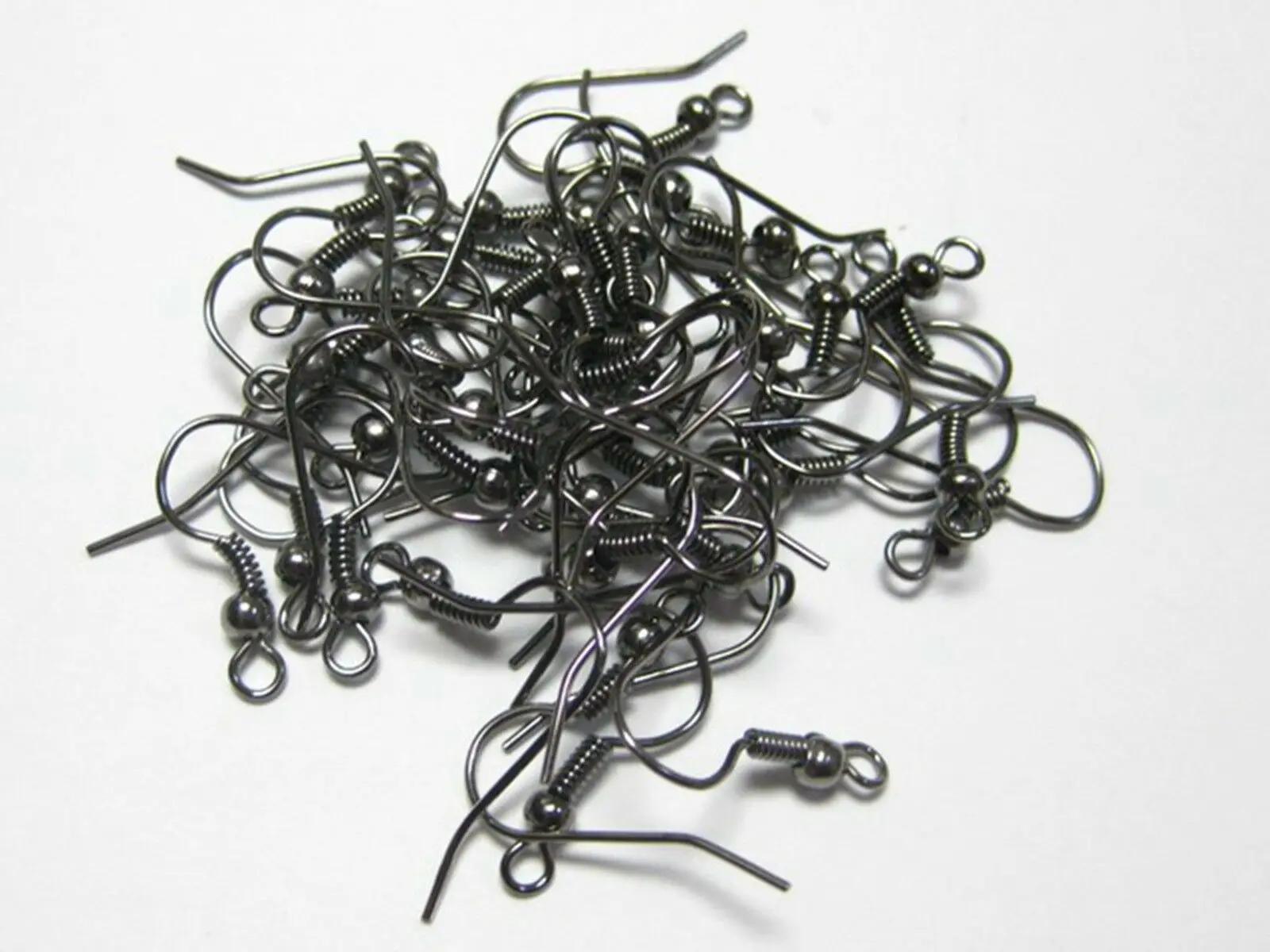 1000 серег рыболовные крючки катушка для ушей проволока ювелирных изделий сделай