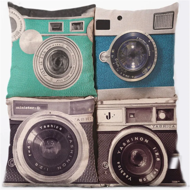 Популярный винтажный Чехол для подушки 45 см * фотография декоративная подушка в