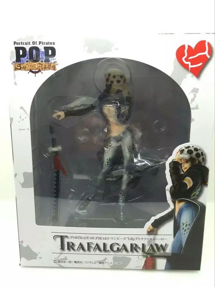 ONE PIECE Trafalgar Law портрет. Of. Пираты ПВХ цельная фигурка Аниме Зоро парусник снова