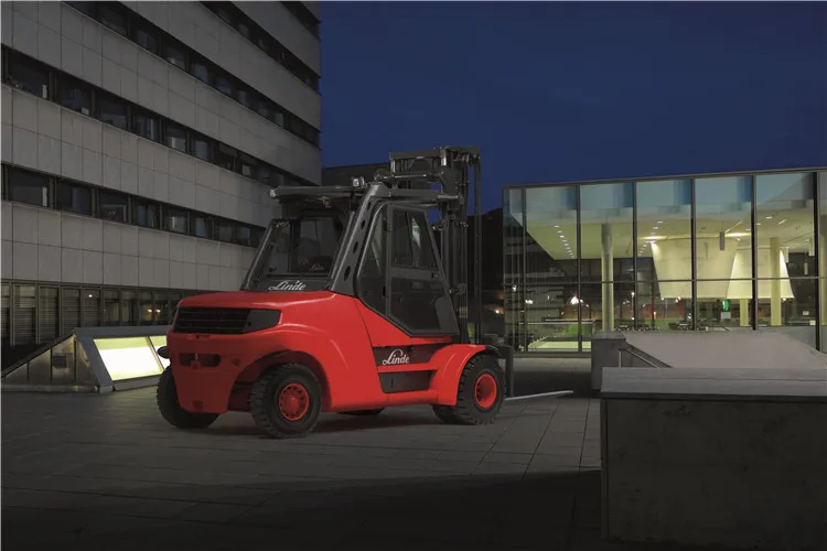 Linde 6t 8t Дизельный вилочный погрузчик 396 серии H60 H80 счетчик сбалансированный вилочный погрузчик 6 тонн 8 тонн