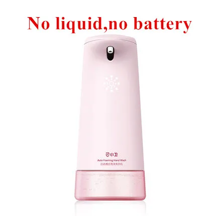 pink Xiaomi Mijia Xiaowei Интеллектуальная Автоматическая Индукционная пенообразовывающая ручная стиральная машина дозаторы мыла ручная мойка(обновленная версия - Цвет: pink