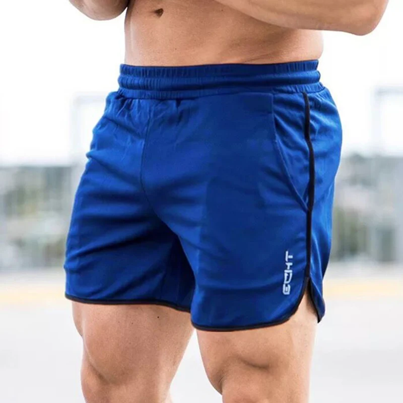 Сексуальные мужские шорты для фитнеса бодибилдинга летние спортивные залы