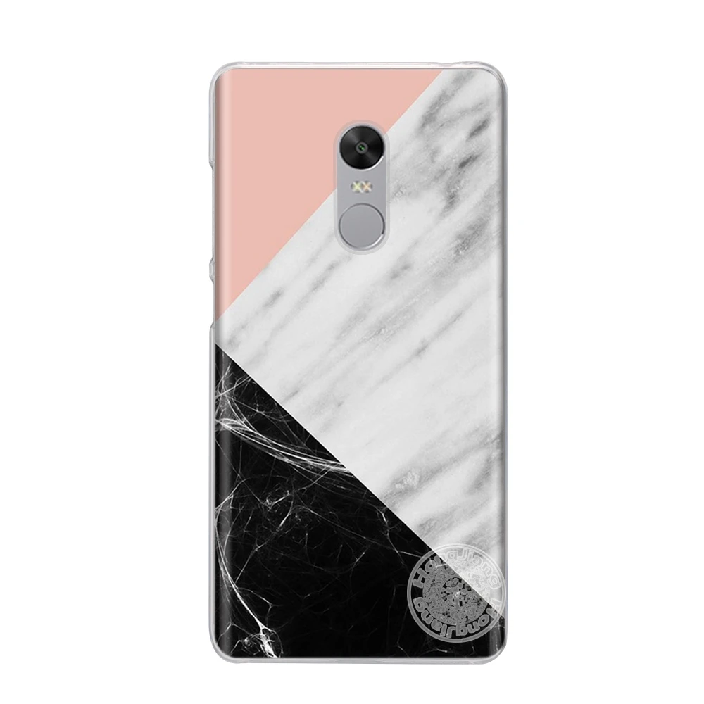 Золотой мраморный коллаж печати жесткий пластиковый чехол для телефона Xiaomi redmi 5 4 1 1s 2 3 3s pro note 5 4 4X 4A 5A plus prime - Цвет: 53534