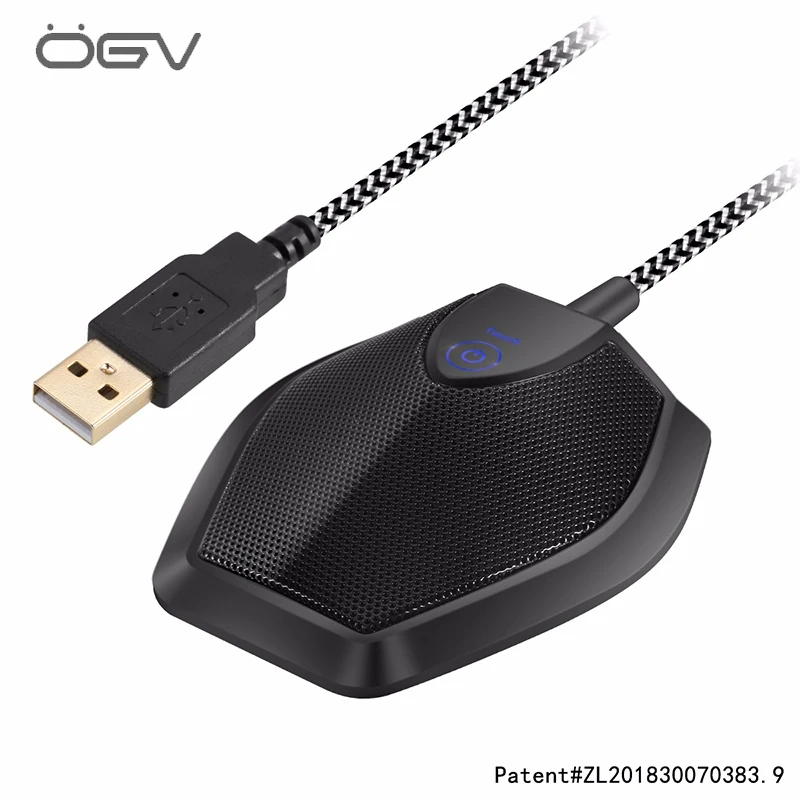 OGV всенаправленный Настольный сенсорный микрофон с шумоподавлением для офиса