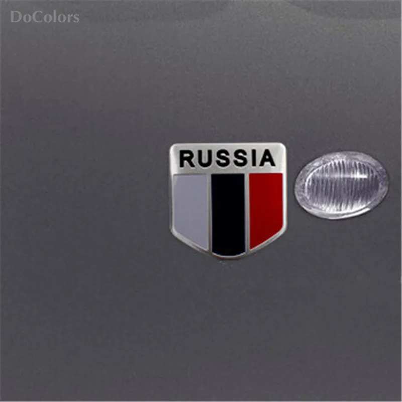DoColors 3D Алюминиевый автомобильный Национальный флаг наклейки чехол для Land Rover Range
