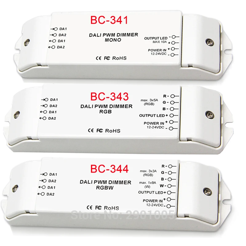 Новая светодиодная лампа Dali лампа дали затемняя драйвер 12 v 24 v CV 1CH 3CH 4CH RGB/RGBW Светодиодная лента led освещение контроллер диммеров 1/3/4 канала 4096 уровней