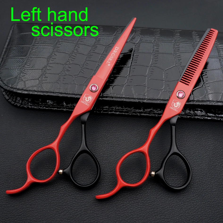 DRGSKL профессиональные eft hander ножницы для волос высокого качества левые