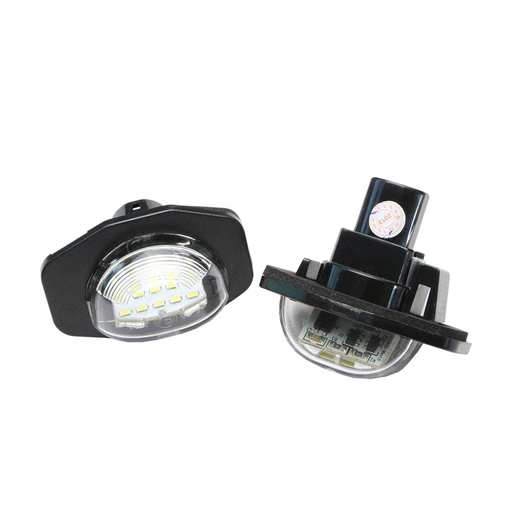 2016 18SMD светодиодный светильник номерного знака Лампа для Toyota Alphard Vellfire Auris Blade Corolla