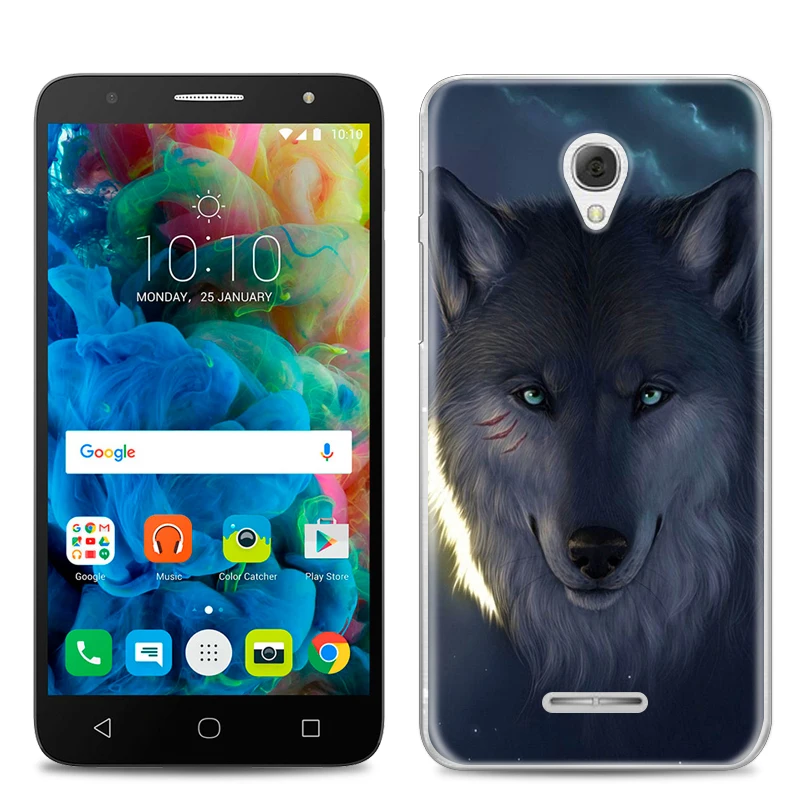 3 Чехол для телефона для Alcatel Pop4 Plus Pop 4 Plus 5056A милый мультяшный высококачественный окрашенный мягкий чехол для телефона из ТПУ силиконовый чехол - Цвет: 3