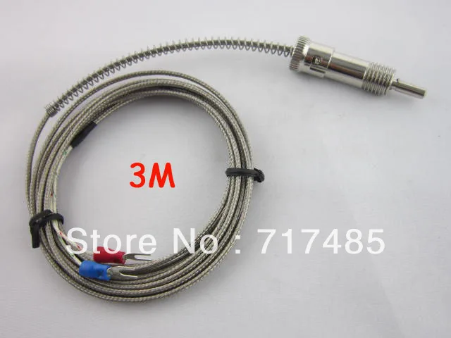 Бесплатная доставка штыковая термопара Тип K 3 м Весна нагрузки сенсорный датчик