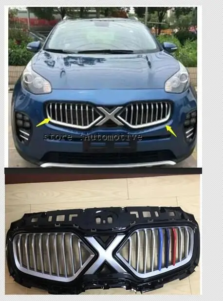 Высококачественный передний гоночный гриль автомобильный Стайлинг подходит для