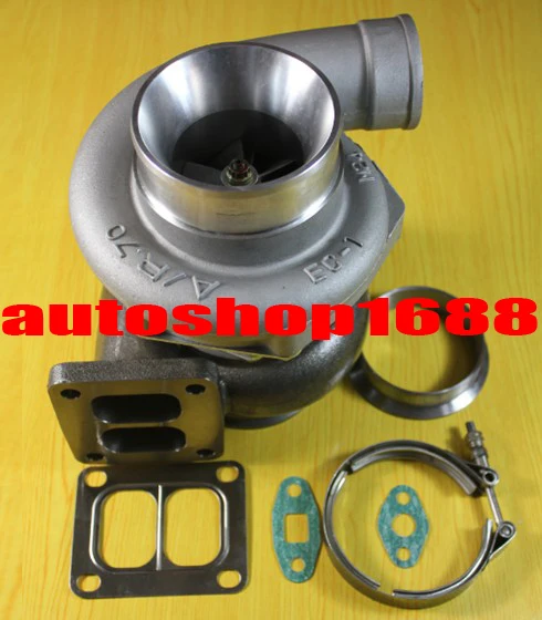 Новый фланец T70 T04Z 2 T4 1 00 a/r comp .70 с масляным охлаждением 400hp 500hp подшипник
