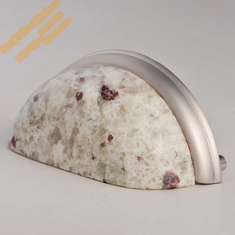 Белый Гранит ящике комода тянет декоративные шкаф ручки уникальный Кухня и