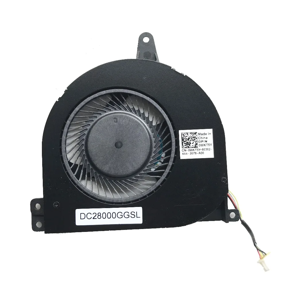 Для ноутбука DELL E5470 радиатор ЦП с вентилятором CN 0H3H1P AT1FD0030CL 0WKT5Y DC28000GGSL 100%