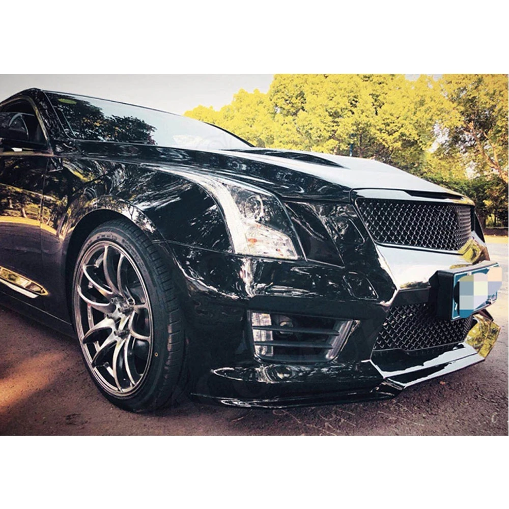 Передний бампер гоночная сетка грили Крышка для Cadillac ATS 2014 2017 V стиль