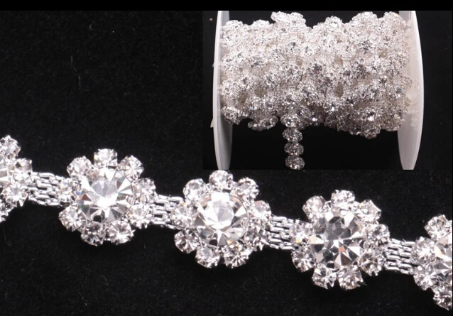 50 см ясно Украшенные стразами 1 Серебристая цепь костюм с аппликацией планки