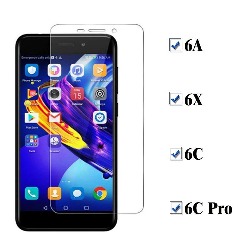 Honor6C Защитное стекло для huawei Honor 6C Pro 6CPro защита экрана Hwawei Honer 6 C C6 plus армированный лист закаленное стекло