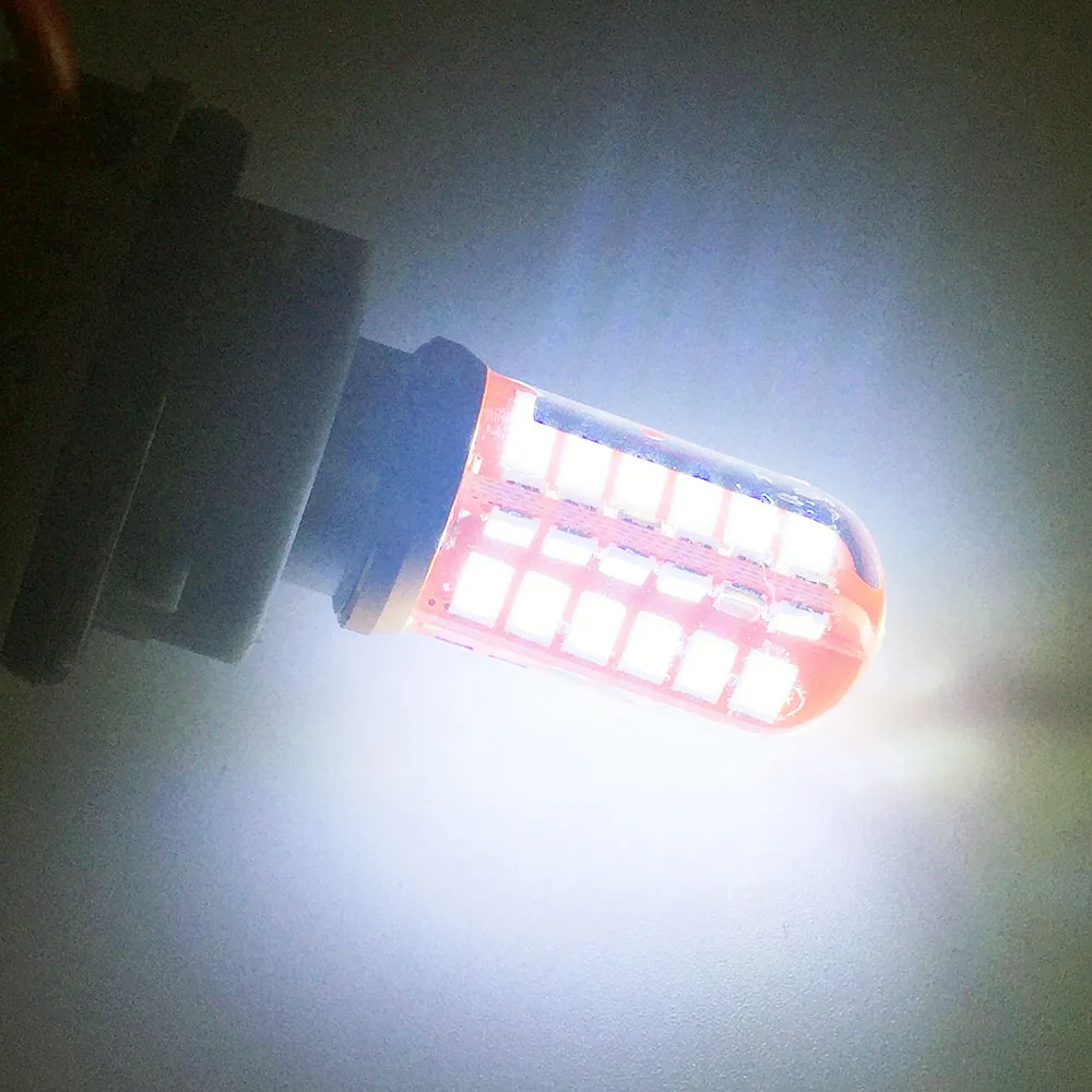 2 шт. Автомобильные светодиодные лампы Canbus BA15S/P21W S25 1156 48SMD|car light|bulb ledbulbs p21w |