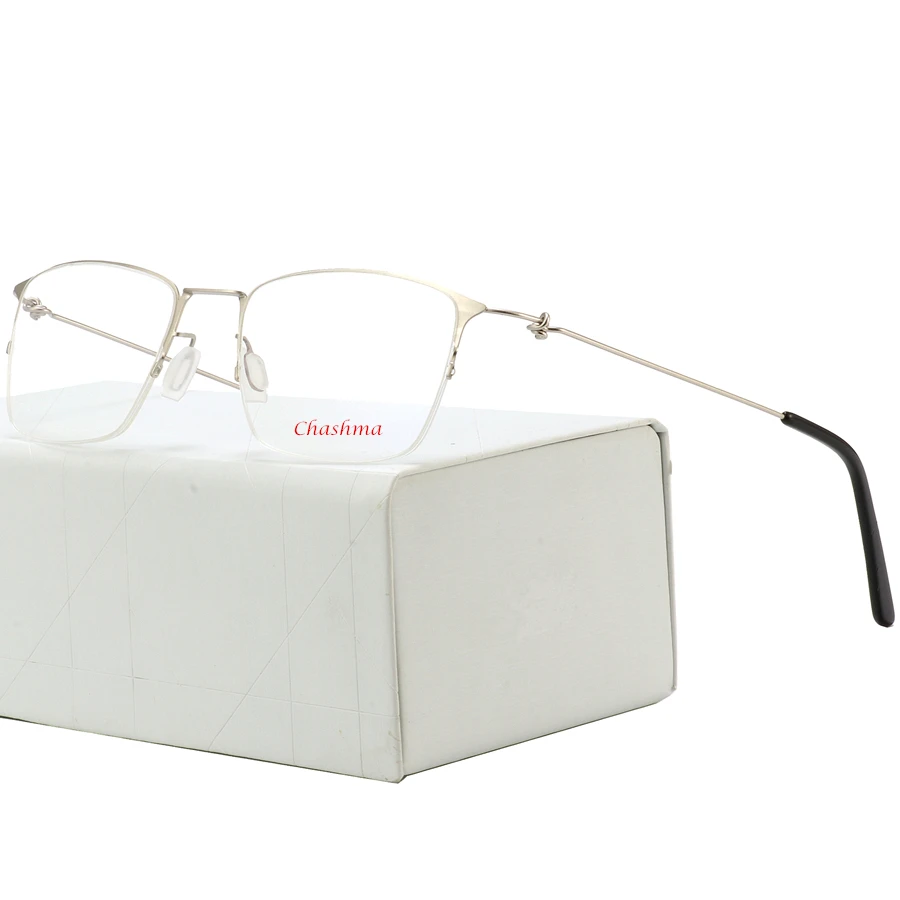 Титановая оправа для очков мужская по рецепту и женская оптическая близорукости
