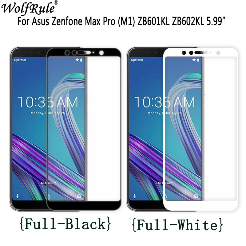 

Полное покрытие закаленное стекло Asus Zenfone Max Pro M1 ZB602KL ZB601KL защита экрана X00TD Стекло для телефона Asus Zenfone ZB602KL
