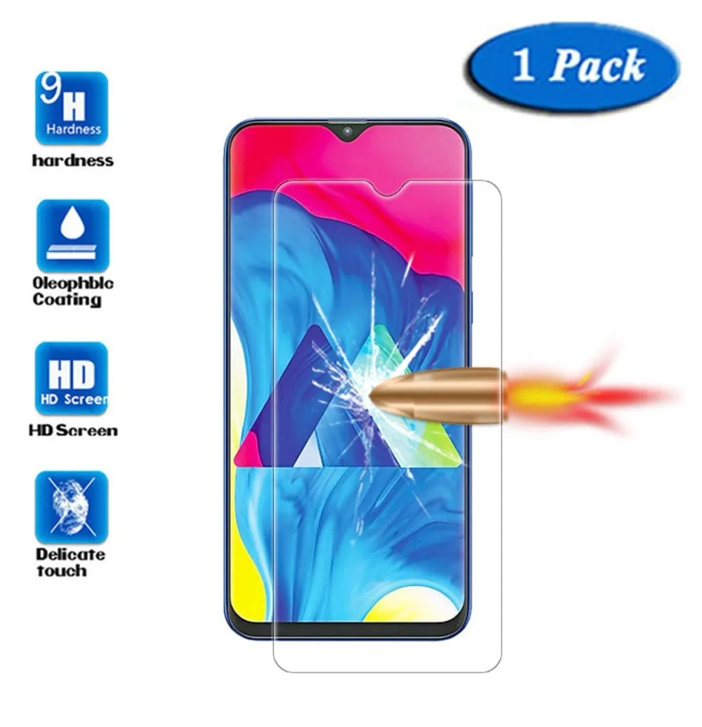 9H 2.5D Glass For SAMSUNG Galaxy M10 M20 Tempered M 10 20 Screen Protector Film | Мобильные телефоны и аксессуары