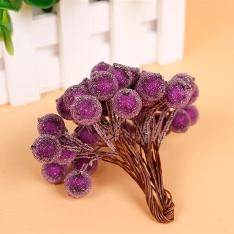 2018 Горячее предложение искусственный цветок Pip БЕРРИ стебли красная 1 2*1 см 20 шт. 40