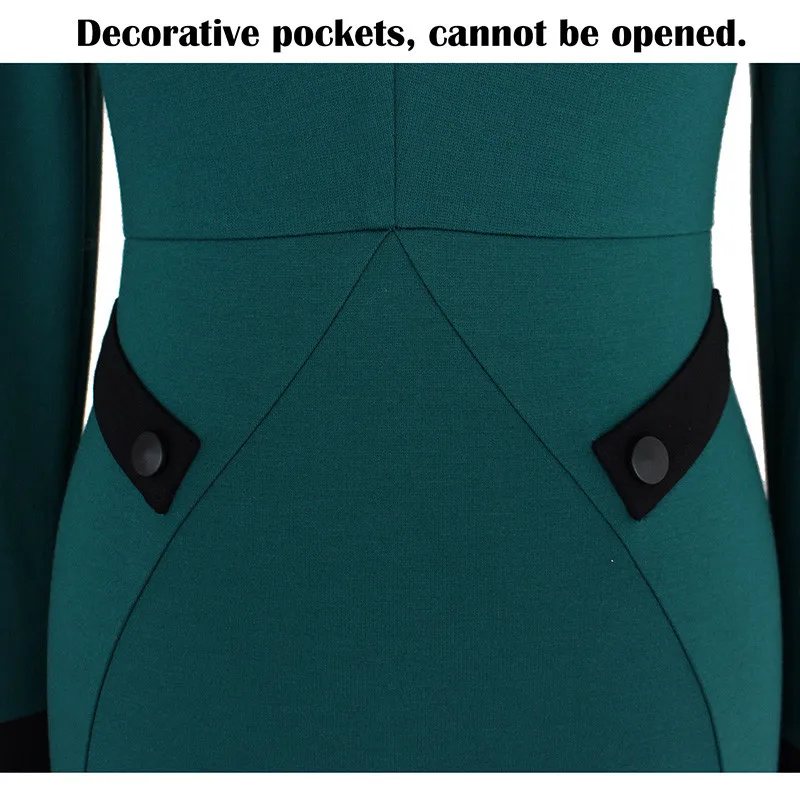2016 New vestidos Victoria Beckhams Women Dresses Package Hip Office Dress Slim V Neck Long Sleeved Fashion Big size Overalls|fashion women