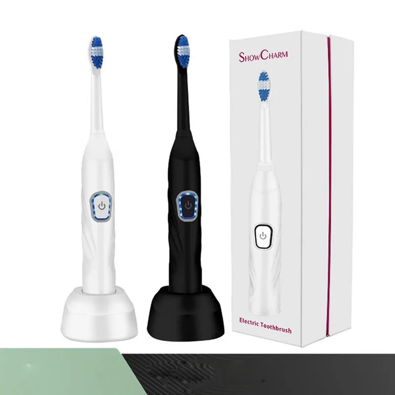 Звуковая электрическая зубная щетка для детей с таймером USB перезаряжаемая 3