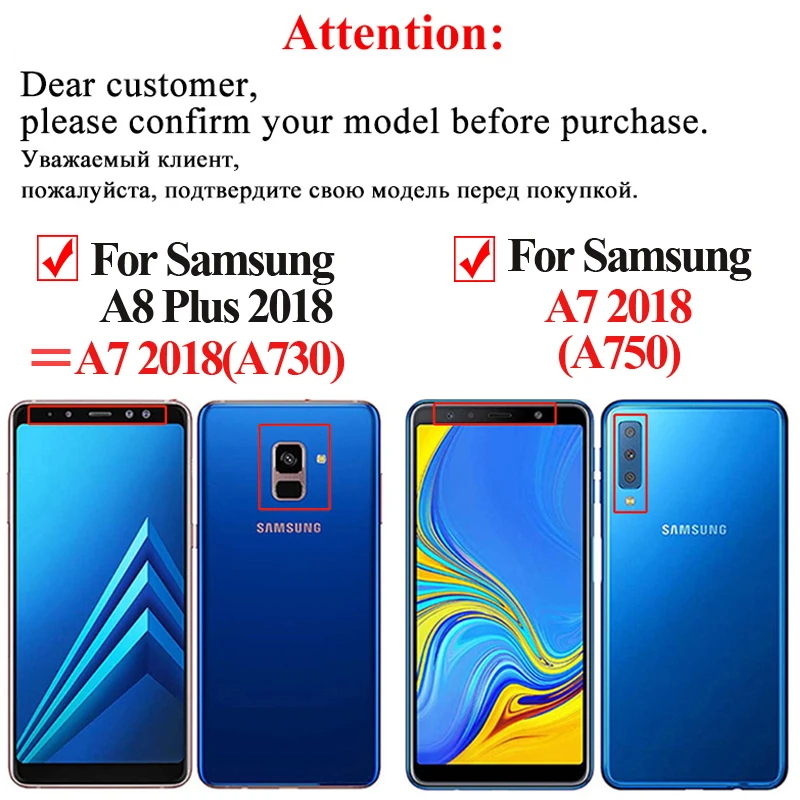 Для samsung galaxy A7 2018 закаленное стекло A8 плюс screenprotector a750 a730 защитный cam лист 7 8 tremp