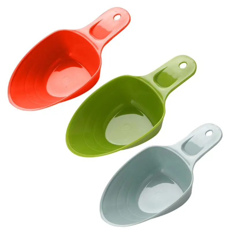 Пластиковая лопатка для еды домашних животных ложка собак и кошек посуда