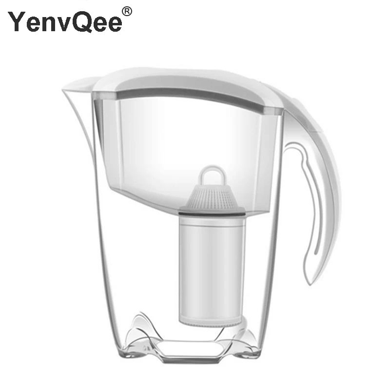

2.5L Water Filter Jugs Pitcher Kettle Chlorine Removing Ultra Violet Sterilization Filter For Drink Fresh Water Purification