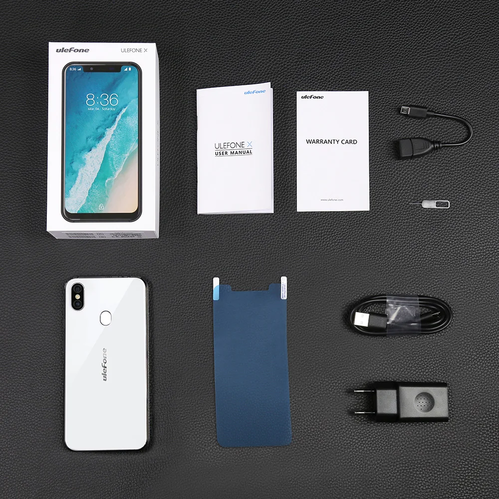 Ulefone X 4 г 5 85 дюймов беспроводной зарядное устройство Android 8 1 мобильный телефон MT6763 Octa Core ГБ + 64 16MP двойной