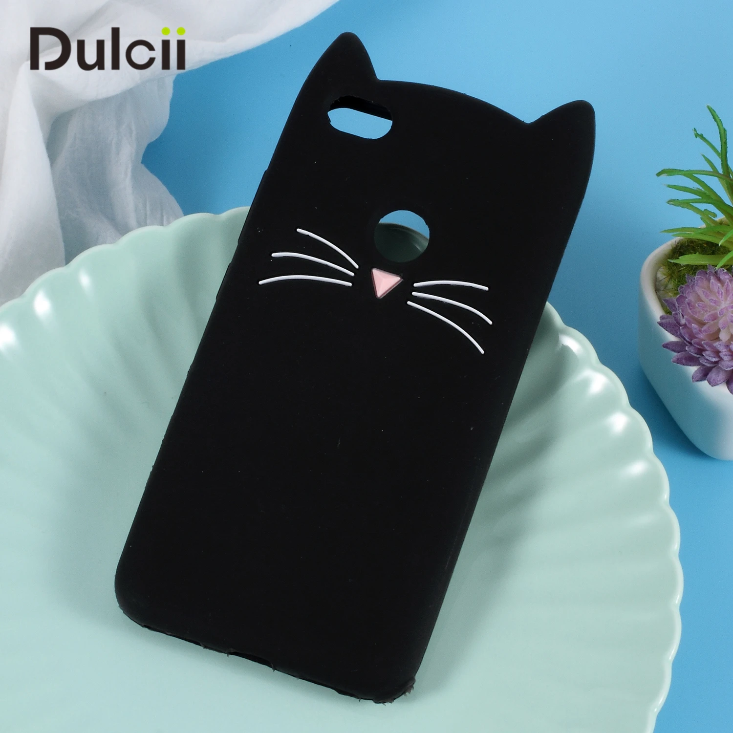 Dulcii для Xiaomi Redmi Примечание 5a Prime чехол с котом Note Funda силиконовый милым 3D