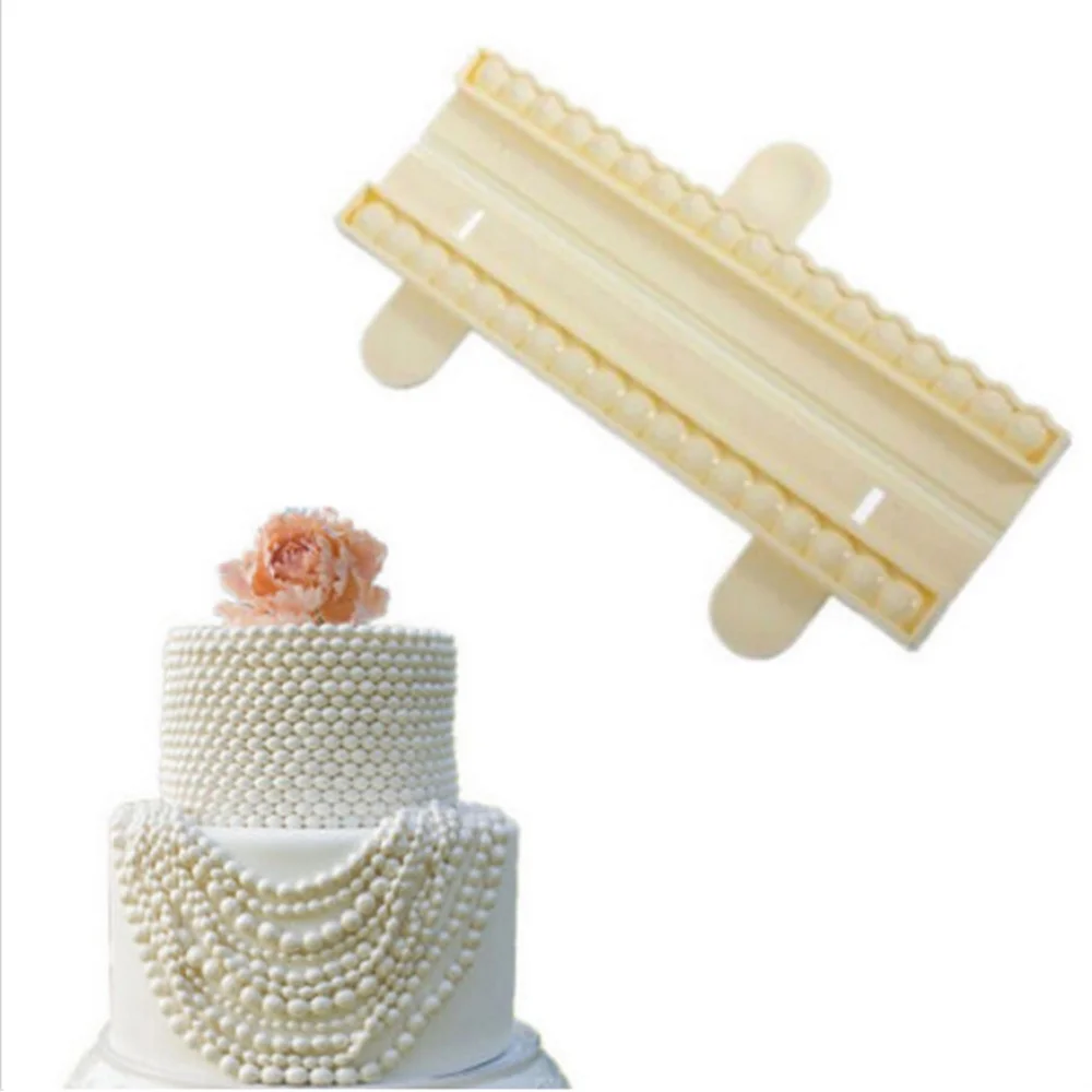 Выпечка торта DIY Декор жемчугом резак бусины плесень практичный Портативный