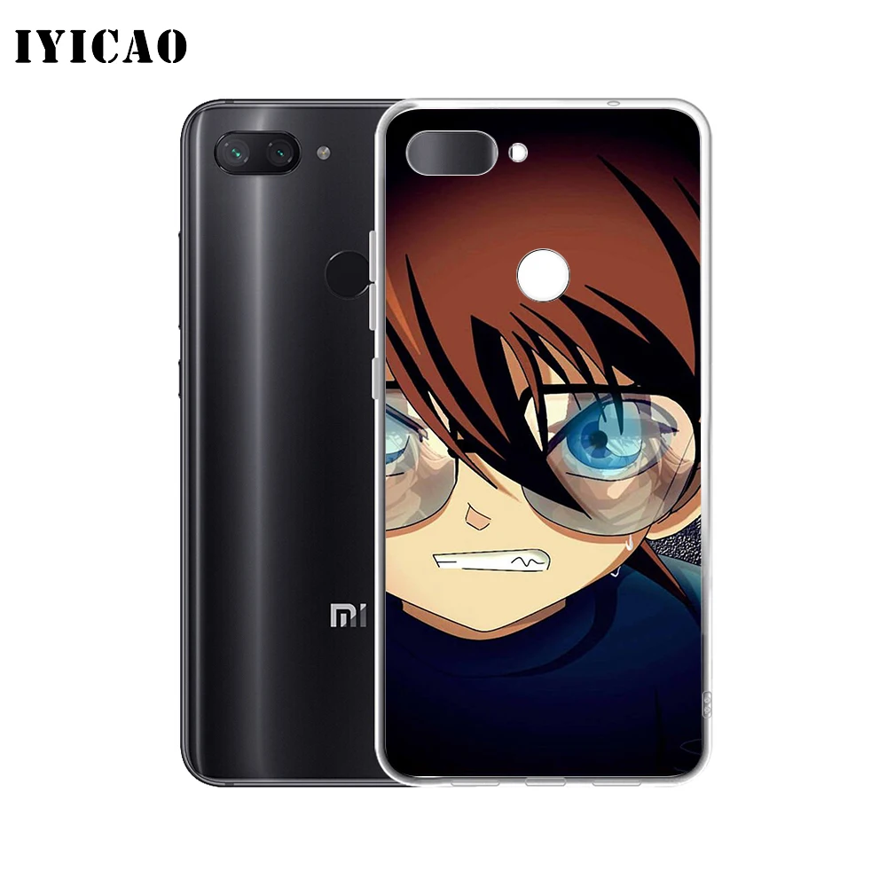 IYICAO аниме Detective Conan Мягкий силиконовый чехол для телефона Xiaomi Redmi 4A 5A 6A Note 7 6 5 Pro Plus 4X