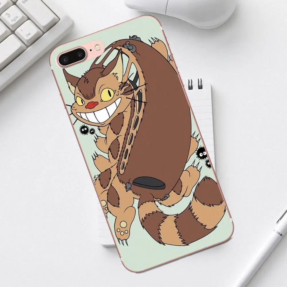 Qdowpz мягкий крутой лучший мой Neighbo Тоторо аниме для Galaxy Alpha Core Prime Note 4 5 8 S3 S4 S5 S6 S7 S8 S9