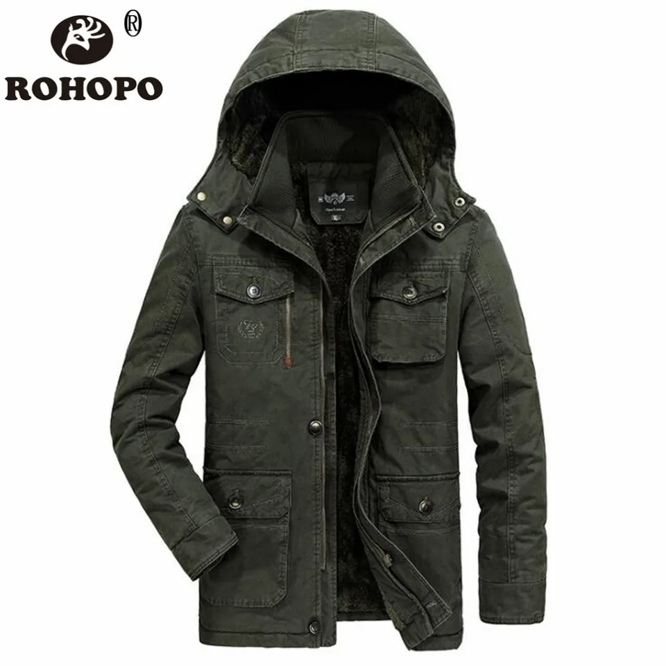 Мужская куртка с теплой хлопковой подкладкой ROHOPO 5XL 6XL 7XL 8XL|water proof pants|inner pantspants pants |