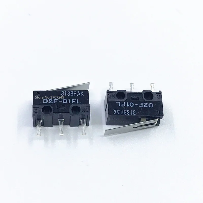 D2F-01FL 1 шт. OMRON мышь микропереключатель D2FC-F-7N 10 м 20 м D2FC-F-K(50 м) D2F D2F-F D2F-01 D2F-01L D2F-01FL D2F-01F-T D2F-F-3-7 - Цвет: D2F-01FL