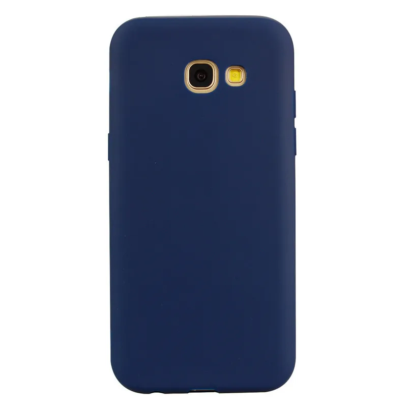 Мягкий силиконовый чехол для samsung Galaxy A5 чехол для Fundas samsung A3 A7 роскошный карамельный цвет чехол для телефона s