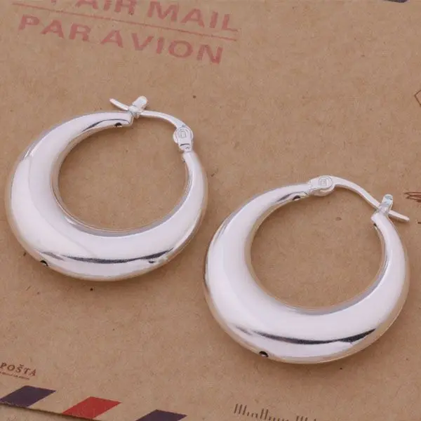 Женские серповидные серьги AE422 из стерлингового серебра 925 пробы опт|earrings