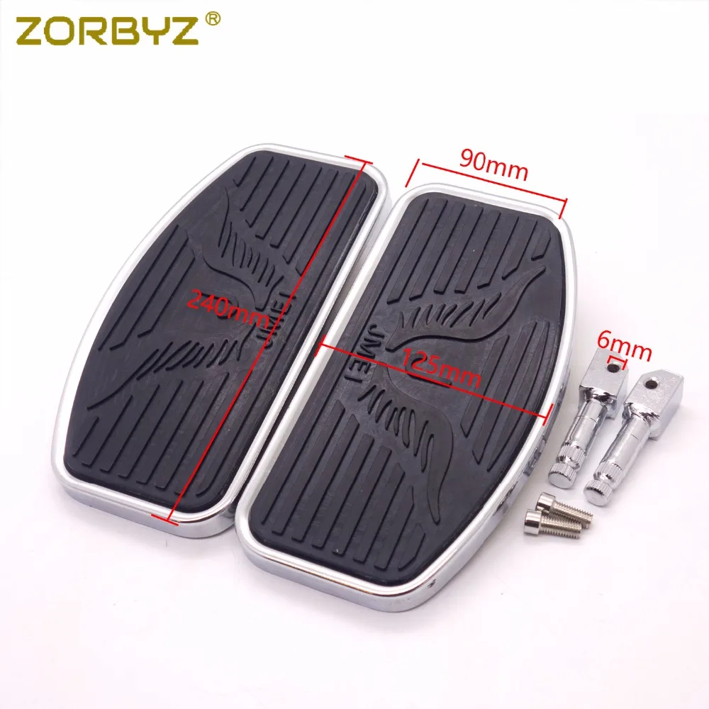 ZORBYZ 1 пара напольная подножка Подножка для Honda VTX1300 VTX1800 Suzuki VL400 C50 | Автомобили и