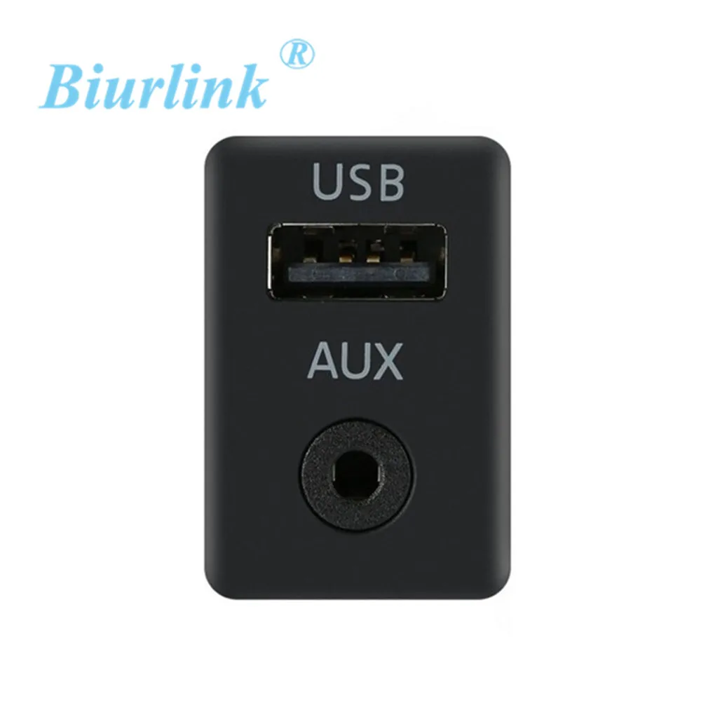Автомобильная USB кнопка переключателя Biurlink для BMW серии 3 Z X5 X6|car usb aux|usb auxaux switch |