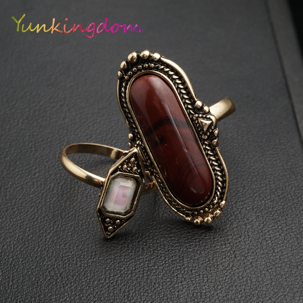 Женский винтажный комплект колец Yunkingdom вечерние кольца 8 шт. ювелирные изделия по