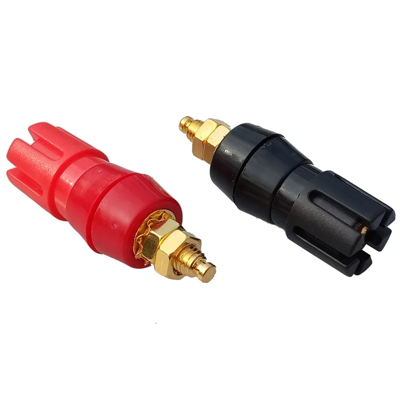 8 шт. 4 мм Позолоченные Hi Fi кабельные разъемы|brass terminal connectors|brass connectorl connector |
