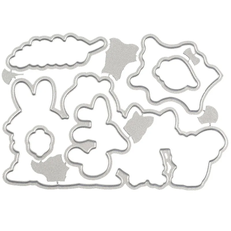 

Друг мех ever прозрачный штамп/координационный Штамп для DIY скрапбукинга/карты/Дети Рождественские забавные украшения поставки